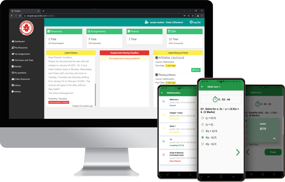Abugida Online product showcase